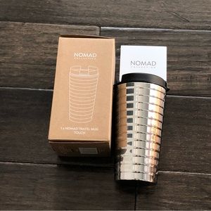 NIB NESPRESSO NOMAD TRAVEL MUG TOUCH 11 OZ.